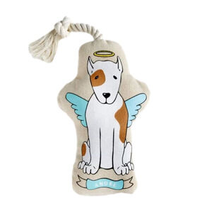 Harry Barker Naughty/Nice Canvas Small Dog Toy